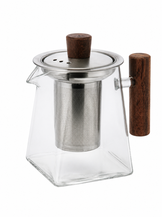 Tetera de Vidrio Minimalista