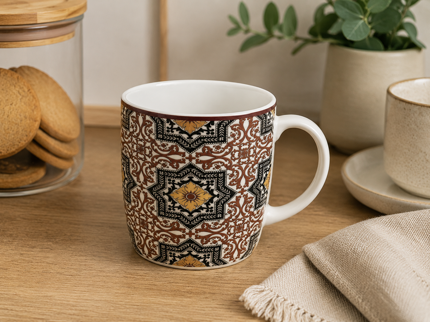 Taza Vintage Arabesque