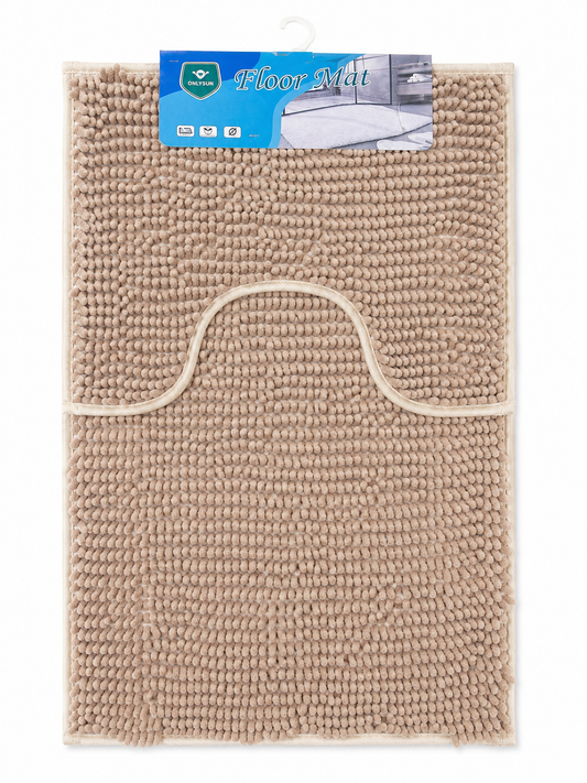 Set de Alfombras de Baño Beige
